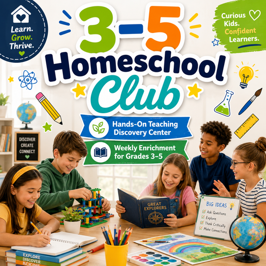 3-5 Homeschool Club