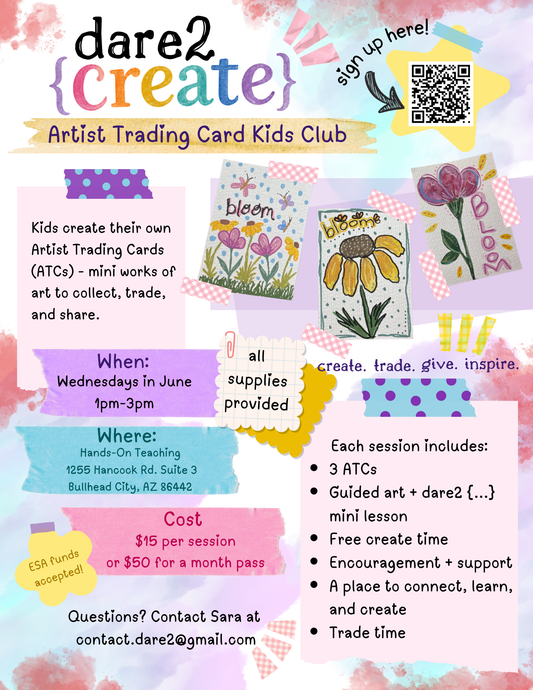 dare2 {create} Kids ATC Club: Drop In