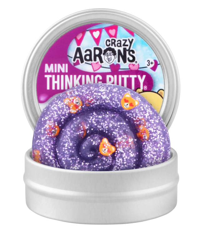 Crazy Aaron's 2" Thinking Putty Mini Tin - Fur-Ever Friends