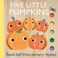 Touch and Trace Nursery Rhymes: Five Little Pumpkins by Editors of Silver Dolphin Books