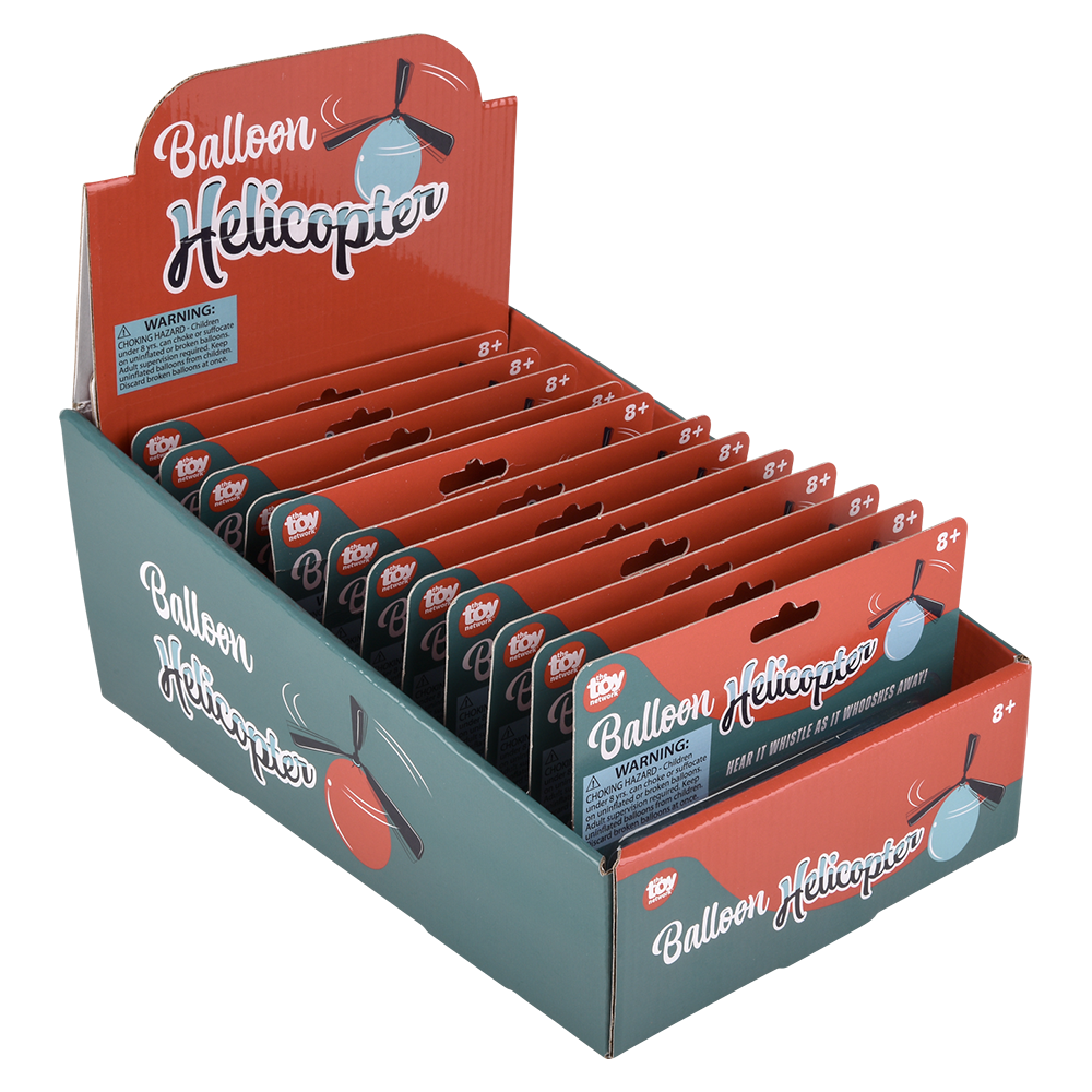 (T) 7" BALLOON HELICOPTER