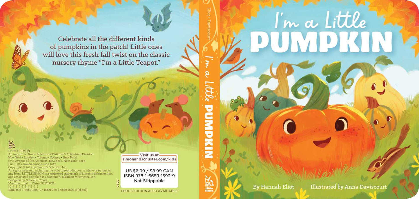 I'm a Little Pumpkin by Hannah Eliot
