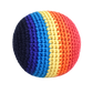 Extreme Retro Hand-Knitted Kick Pouch Footbag