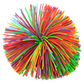 (T) 3.5" RAINBOW STRINGY BALL
