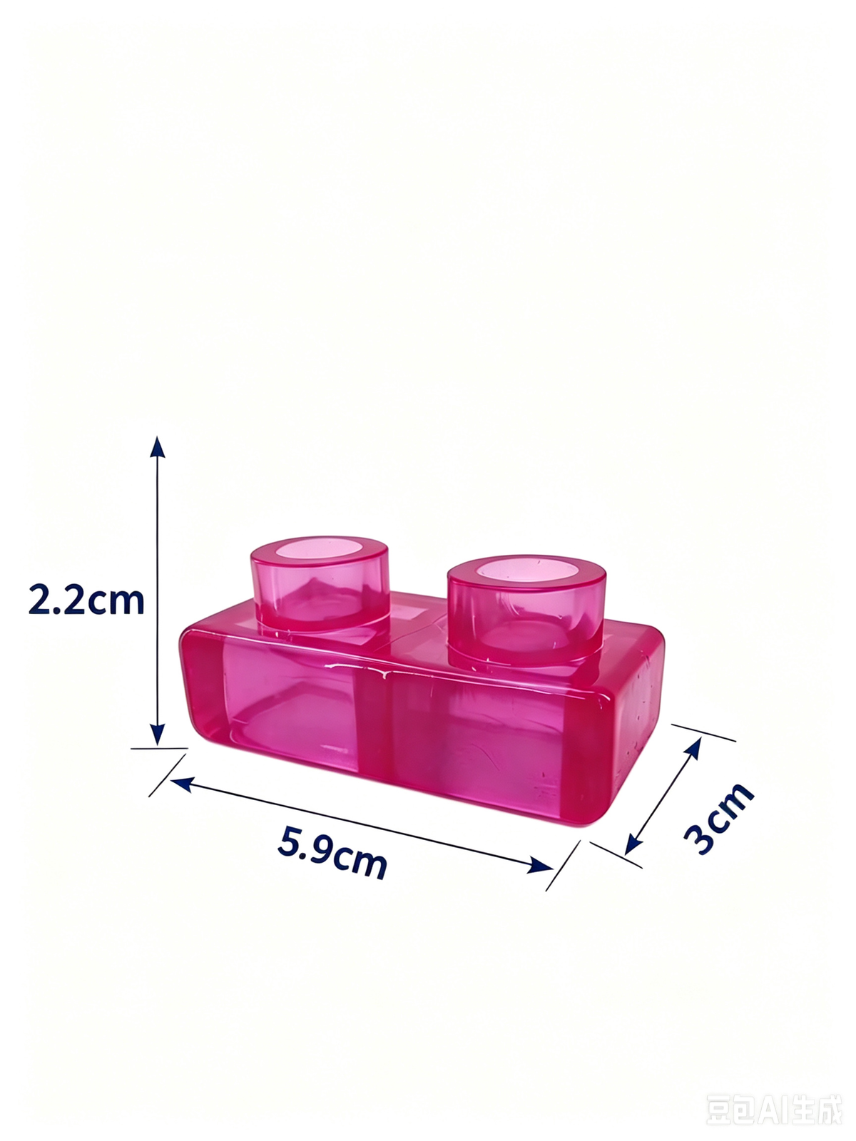 Fun Doh JUMBO Squish Blocks Building Sensory Toy - 6/Display