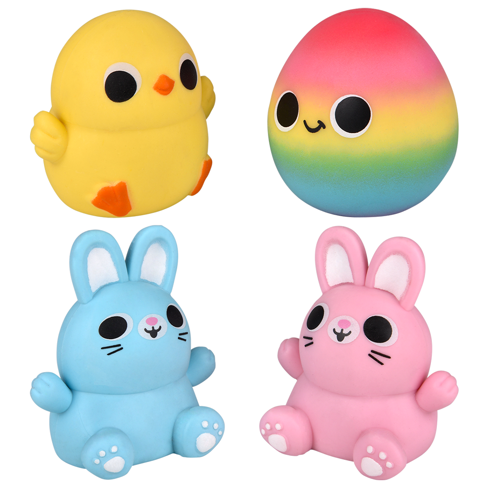 EASTER SQUISH STRETCH ASSORTMENT 2.75"-3.25"