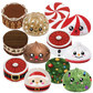 Fun Doh Christmas Dumpling Squishy Toy 12pc Holiday Display