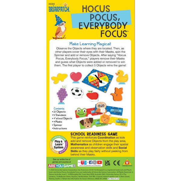 Hocus Pocus Everybody Focus