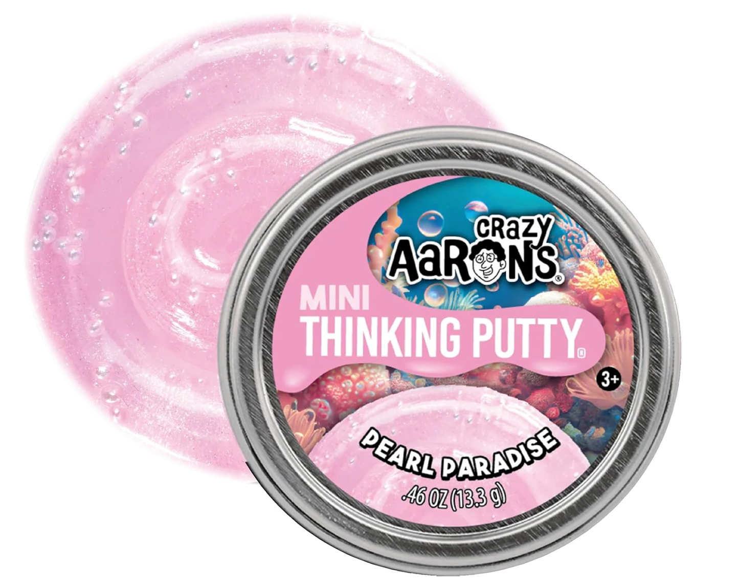 Crazy Aaron's 2" Thinking Putty Mini Tin - Pearl Paradise