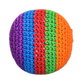Extreme Retro Hand-Knitted Kick Pouch Footbag
