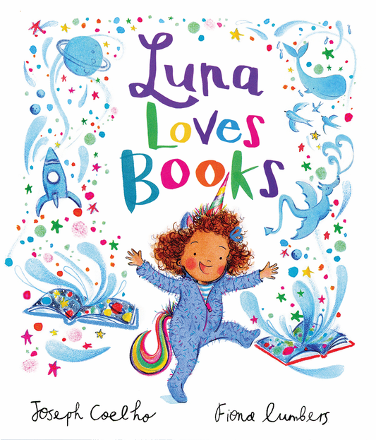 Luna Loves Books (Mini Book)