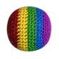 Extreme Retro Hand-Knitted Kick Pouch Footbag