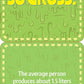 Gross Facts Lunch Box Notes for Kids!