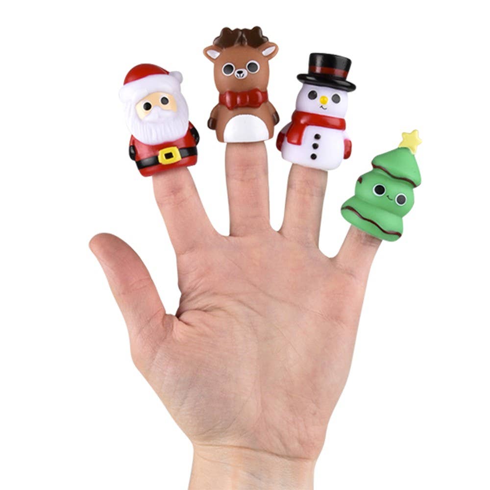 CHRISTMAS FINGER PUPPET 2"