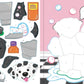 My First Color-by-Sticker Book - Pets