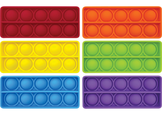 Push and Pop Bubble Ten Frames
