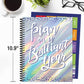 Sparkle and Shine Plan on a Brilliant Year Teacher Planner