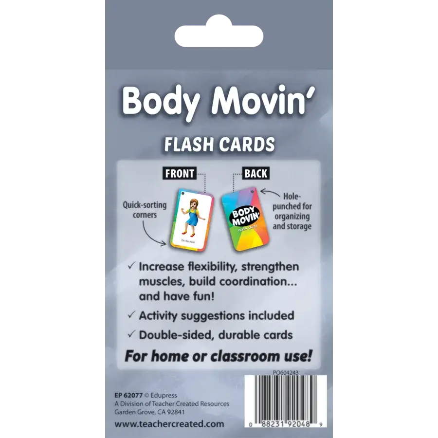 Body Movin’ Flash Cards