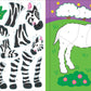 My First Color-by-Sticker Book -- Wild Animals