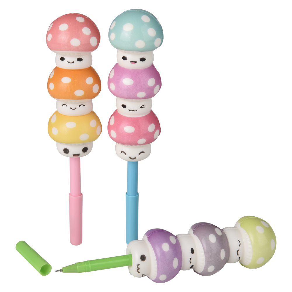 (T) 7" SQUISH MUSHROOM PENS