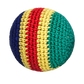 Extreme Retro Hand-Knitted Kick Pouch Footbag