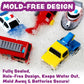 Tub Works® Emergency™ Cars Light Up Bath Toys, 6 Pack