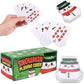 SNOWMAN PLAYING CARDS 3"   12/DISPLAY