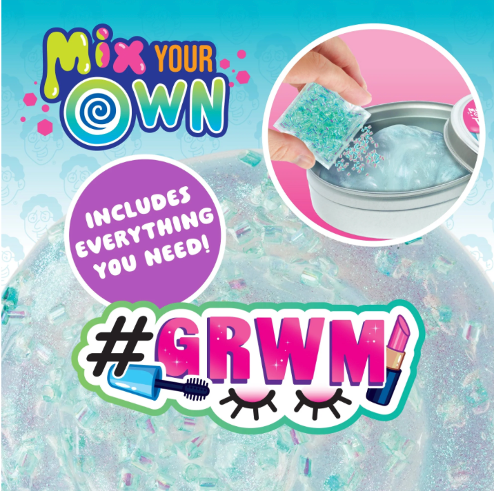 Crazy Aaron's GRWM Mix It DIY 4" Sensory Thinking Putty Tin