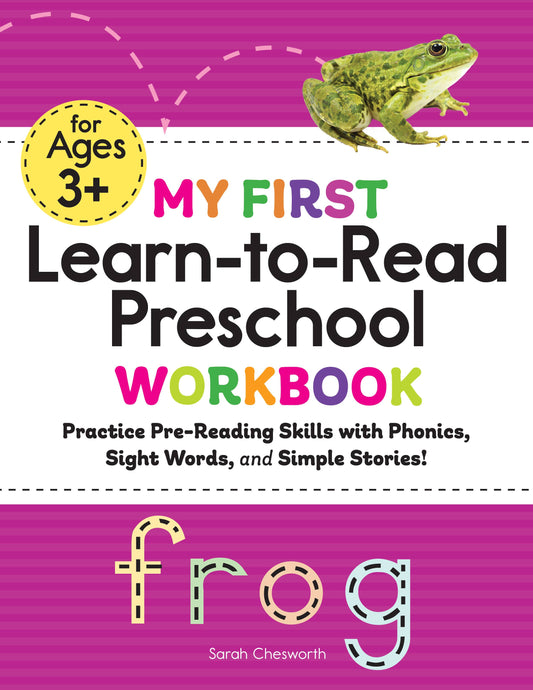 My First Learn-to-Read Preschool Workbook