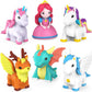 Tub Works® Fantasy™ Mold Free Bath Toys, 6 Pack