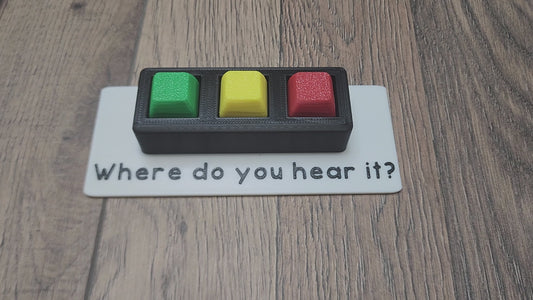 "Where do you hear it?" Clickers (isolating beginning, middle, ending sounds)